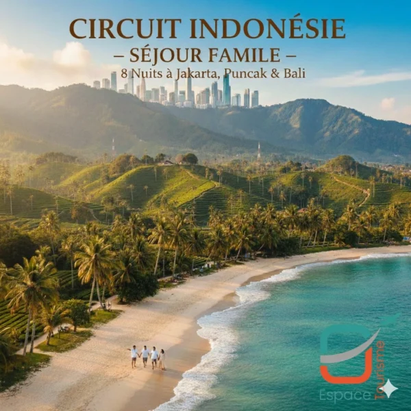 Circuit Indonésie – Séjour Famille 8 Nuits à Jakarta, Puncak & Bali