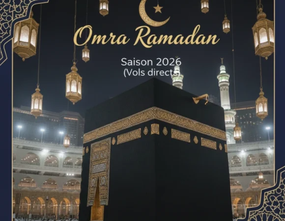 Omra Ramadan – Saison 2026 (vols directs)